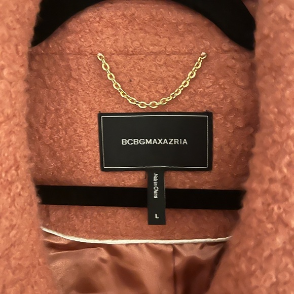 MaxAzria Pink Boucle Coat - Picture 5 of 12